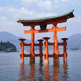 Torii of the Itsukushima Shrine