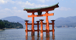 Torii of the Itsukushima Shrine