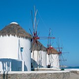 Windmills in Mykonos