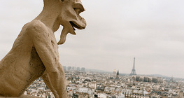 Chimera on the Notre-Dame de Paris