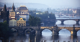 The Vltava in Prague