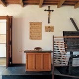 The old village school in Ópusztaszer, Hungary