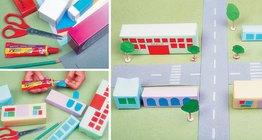 Making a street with boxes