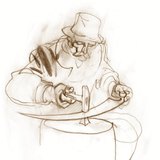 During hammering not only the object's shape changes but also its temperature rises