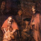 Rembrandt: The Return of the Prodigal Son (c.1669, Baroque)