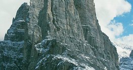 Weathered rocks in the Dolomites