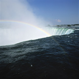 Rainbow over the Niagara Falls