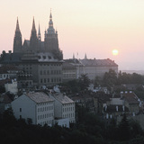 Prague Castle at sunrise