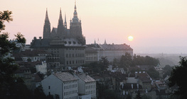 Prague Castle at sunrise