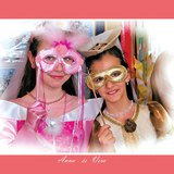 Girls dressed in carnival costumes