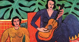 Henri Matisse: Music (1939, Fauvism)