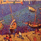 André Derain: Boats at Collioure (1905, Avant-garde)