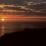 Midnight sun in North Cape
