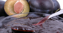 Plums and plum jam