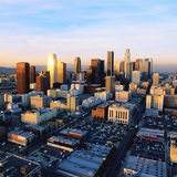 City centre of Los Angeles