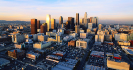 City centre of Los Angeles