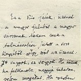 Handwriting of Zoltán Kodály (Hungarian composer)