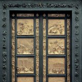 Gates of Paradise, Ghiberti's bronze doors (Florence, 1425-1452, Renaissance)