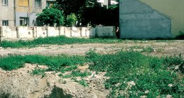 An abandoned city area