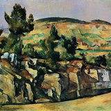 Paul Cézanne: Hillside in Provence (1890-1894)
