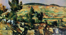 Paul Cézanne: Hillside in Provence (1890-1894)