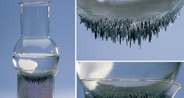 Sublimation of iodine