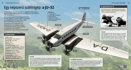 A Great Old Lady: Junkers JU–52