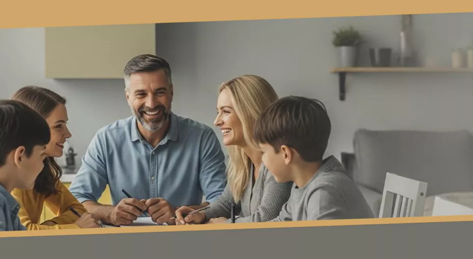 How can a democratic family or classroom community be defined?