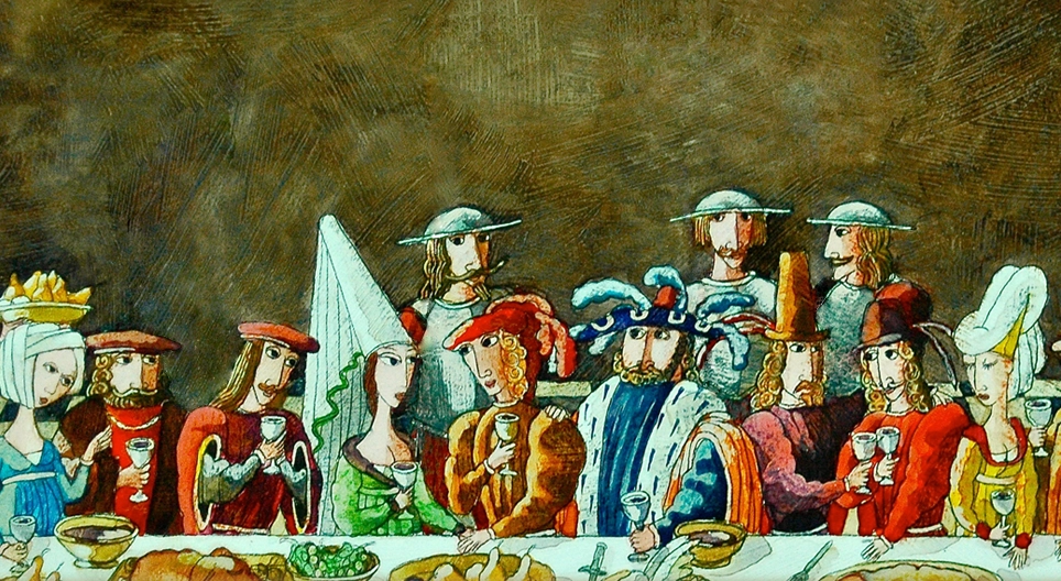 Το φαγητό στη μεσαιωνική Ευρώπη