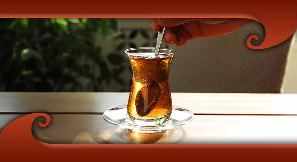 Σίφωνας σε μια κούπα τσάι