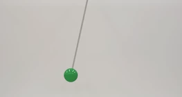 Damped oscillation of a pendulum II.
