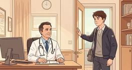 At the doctor's