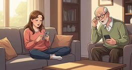 Using a smartphone