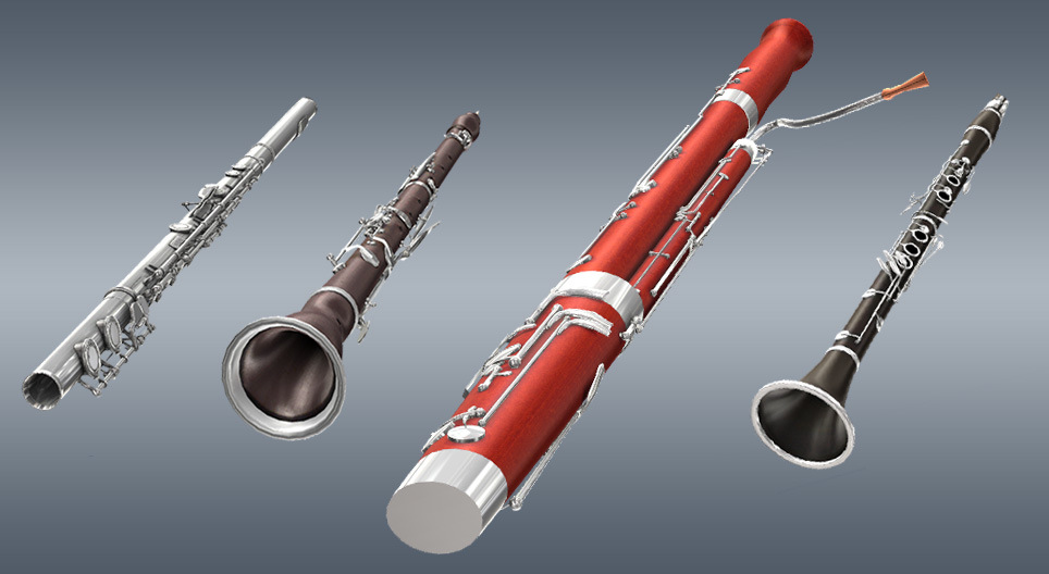 Instrument dęty drewniany