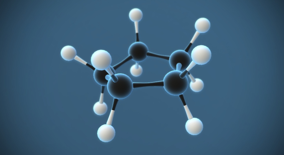 Cyklopentan (C₅H₁₀)