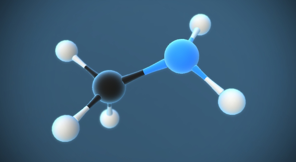 Metyloamina (NH₂CH₃)