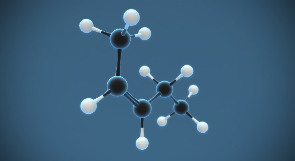 Cis-pent-2-en (C₅H₁₀)