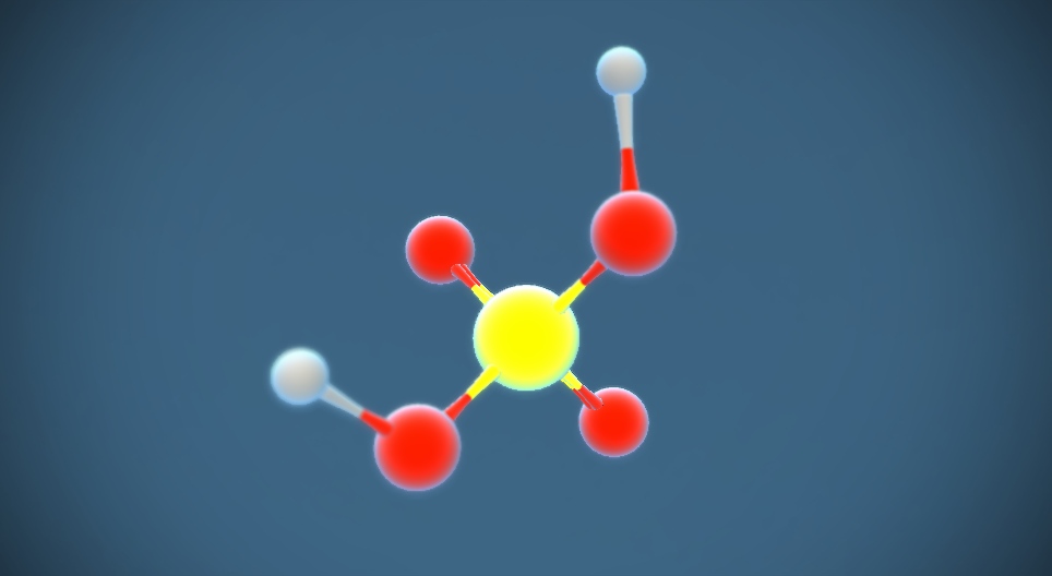 Kwas siarkowy (H₂SO₄)