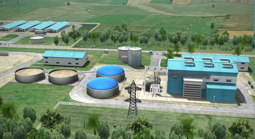 Биогазовая электростанция