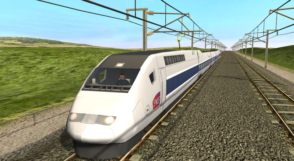 Поезд TGV POS