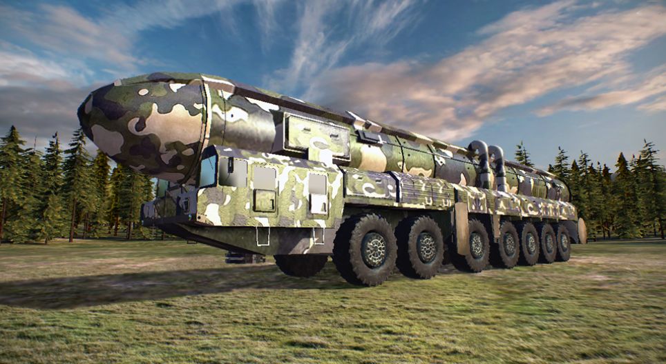 Межконтинентальная баллистическая ракета РТ-2ПМ ˝Тополь˝ (СССР, 1985 г.)