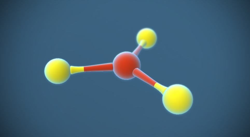 Boron trifluoride (BF₃)