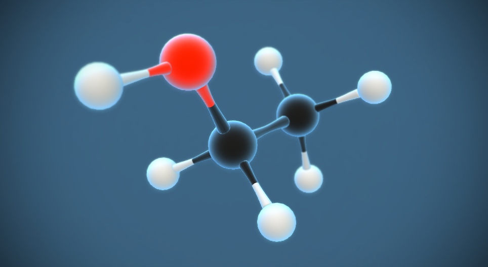 Ethanol (rượu etylic) (C₂H₅OH)